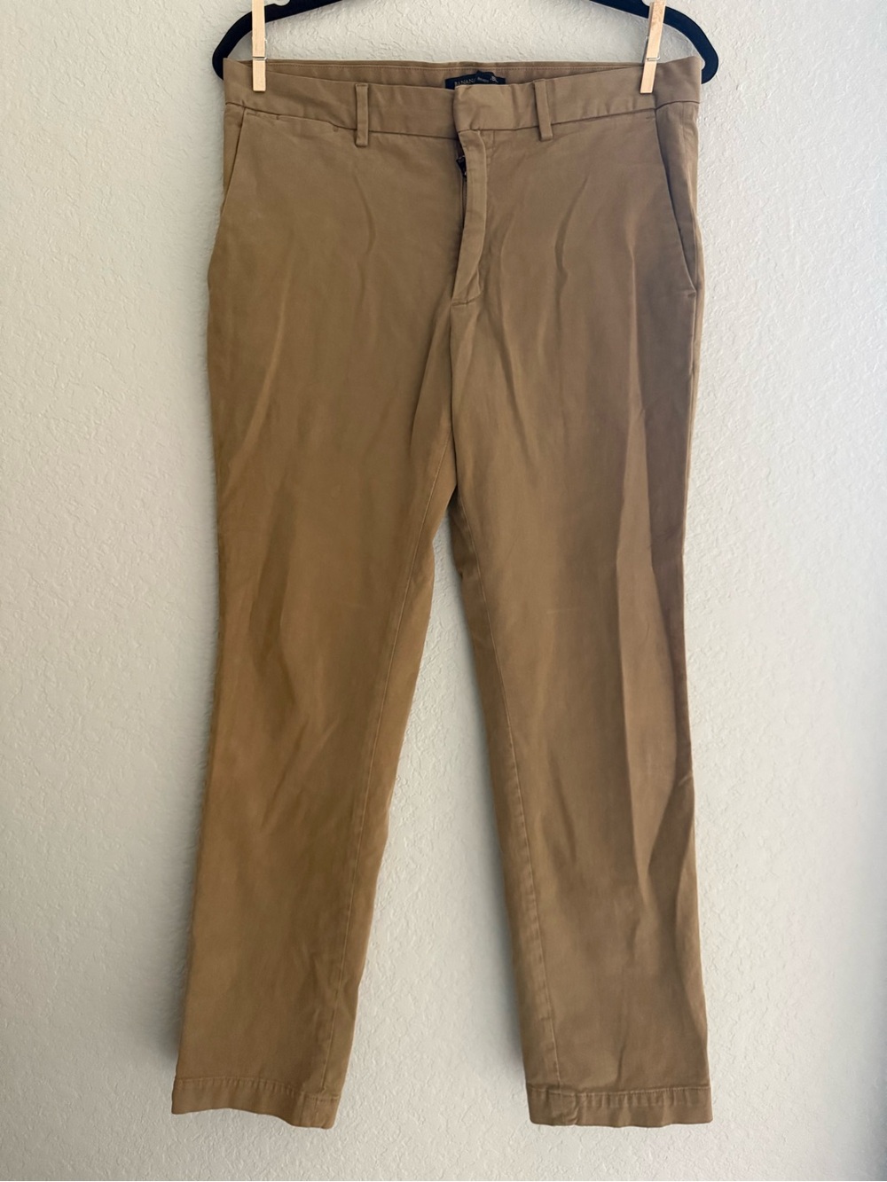Banana Republic Men's Slim Chino Pants - Brown